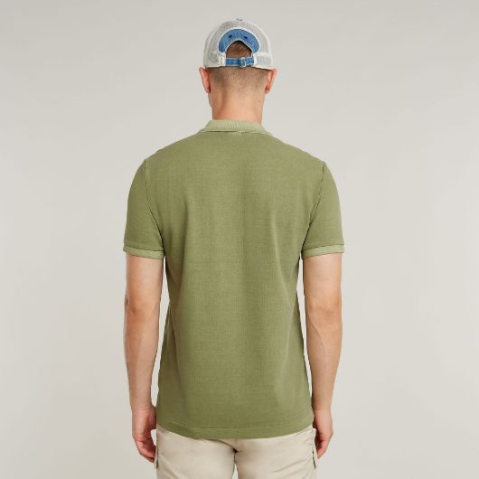 Снимка на G-STAR МЪЖКА БЛУЗА С ЯКА DUNDA OVERDYED SLIM POLO В ЗЕЛЕНО 2
