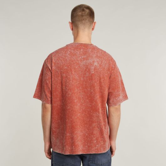 Снимка на G-STAR МЪЖКА БЛУЗА ACID WASH BOXY В ЧЕРВЕНО