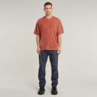 Picture of G-STAR MEN'S ACID WASH BOXY T-SHIRT IN RED 5