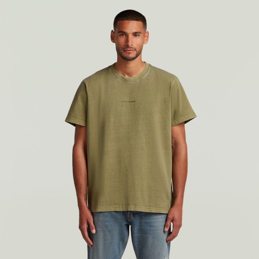 Снимка на G-STAR МЪЖКА БЛУЗА OVERDYED CENTER CHEST LOOSE В ЗЕЛЕНО