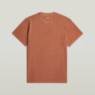 Picture of G-STAR MEN'S OVERDYED CENTER CHEST LOOSE T-SHIRT IN RED 6