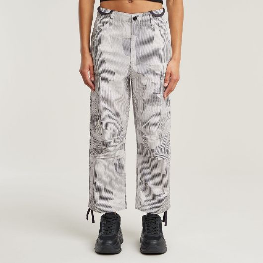 Picture of G-STAR WOMEN'S CROPPED CARGO PANTS IN MULTICOLOR 1