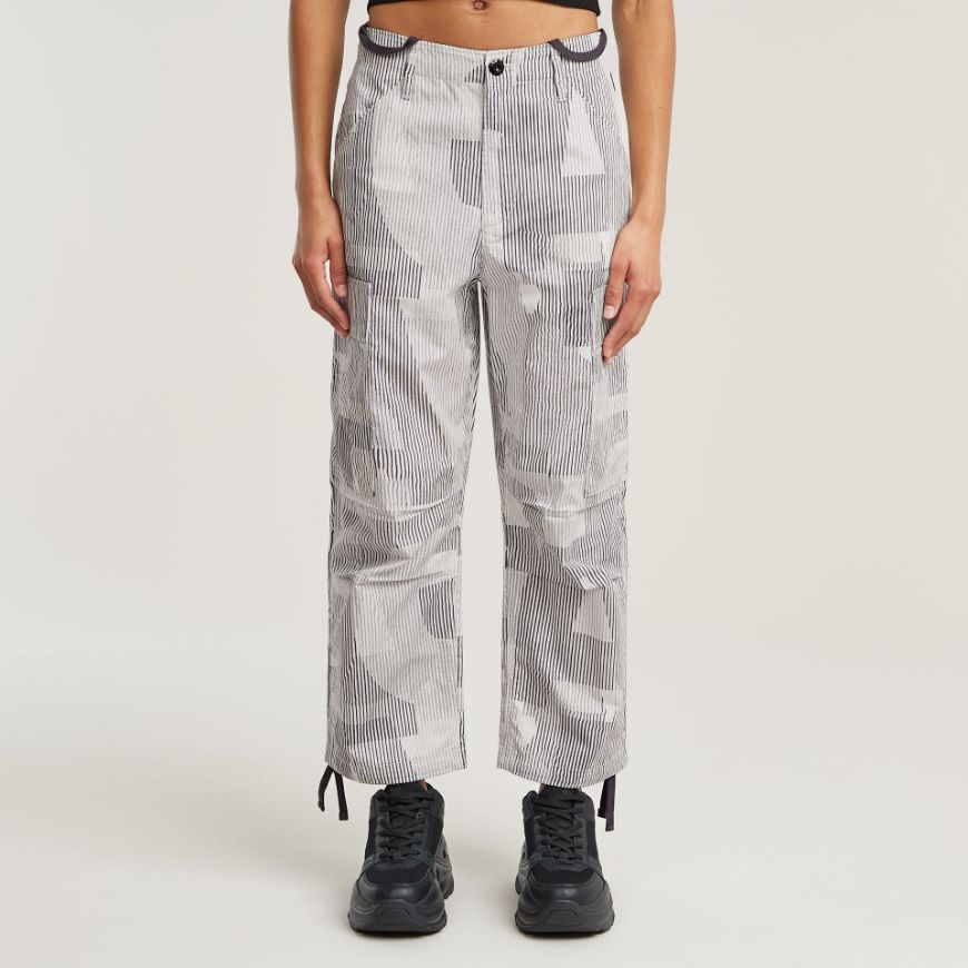 Picture of G-STAR WOMEN'S CROPPED CARGO PANTS IN MULTICOLOR
