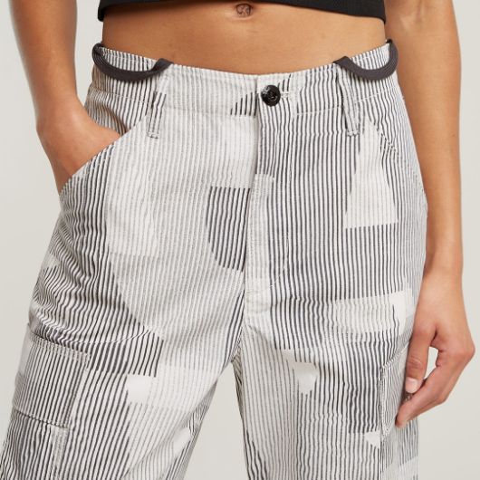 Picture of G-STAR WOMEN'S CROPPED CARGO PANTS IN MULTICOLOR 3