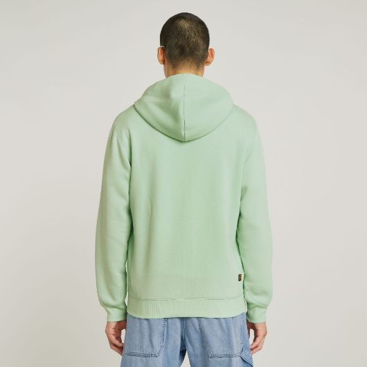 Снимка на G-STAR МЪЖКИ СУИТШЪРТ PREMIUM CORE HOODED ZIP SWEATER В ЗЕЛЕНО