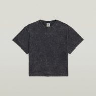 Picture of G-STAR WOMEN'S WASHED G-SCRIPT TOP IN GREY 6