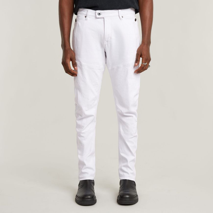 Picture of G-STAR MEN'S DIVER 3D SLIM JEANS IN WHITE