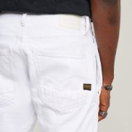 Picture of G-STAR MEN'S DIVER 3D SLIM JEANS IN WHITE 4