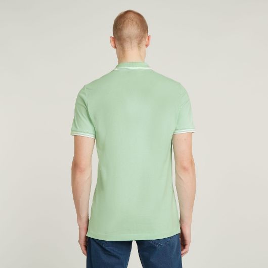 Снимка на G-STAR МЪЖКА БЛУЗА С ЯКА DUNDA SLIM STRIPE POLO В ЗЕЛЕНО