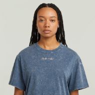Снимка на G-STAR ДАМСКИ ТОП WASHED G-SCRIPT В СИНЬО 3