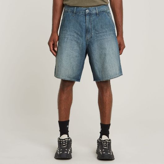 Picture of G-STAR MEN'S TRAVAIL 5-POCKET SHORT IN BLUE