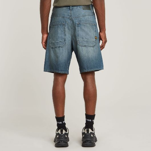 Picture of G-STAR MEN'S TRAVAIL 5-POCKET SHORT IN BLUE