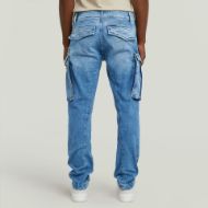 Picture of G-STAR MEN'S ROVIC ZIP 3D REGULAR TAPERED DENIM JEANS IN BLUE 2