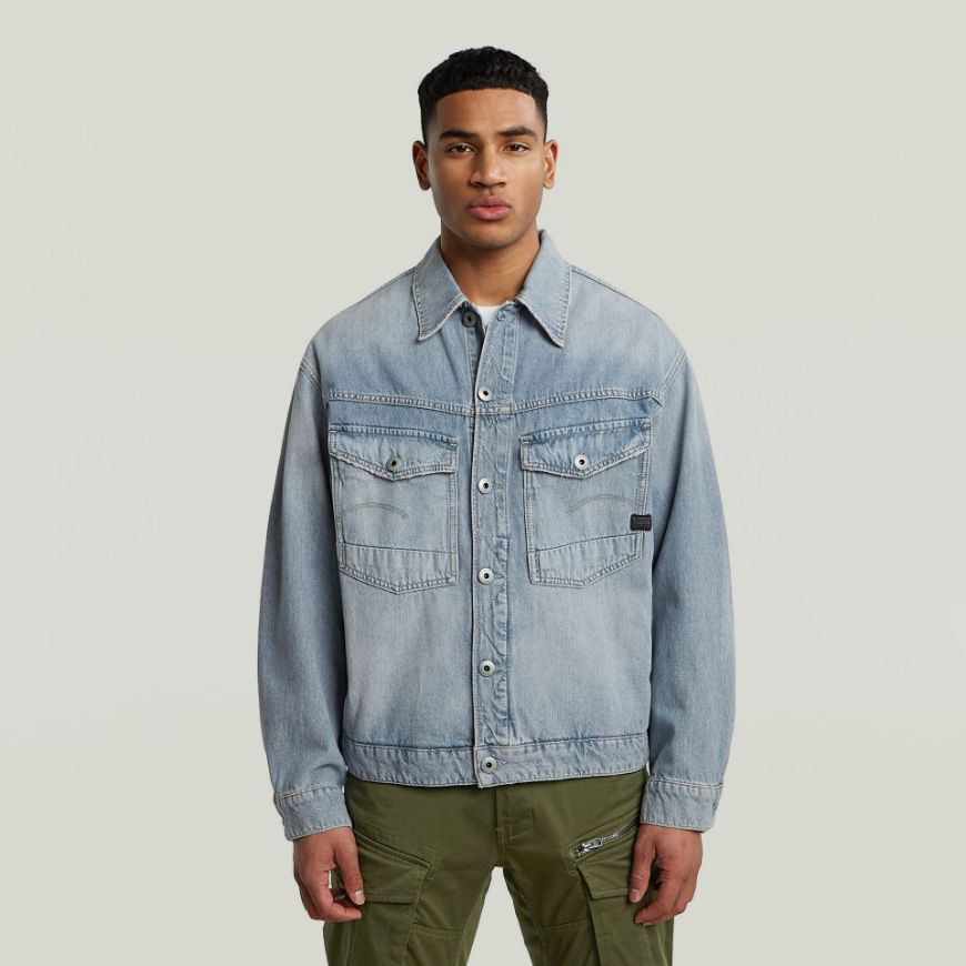 Снимка на G-STAR МЪЖКО ЯКЕ DAKOTA JACKET В СИНЬО