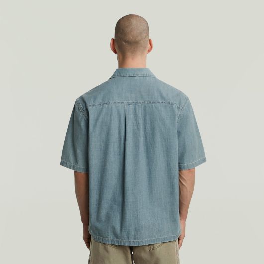 Снимка на G-STAR МЪЖКА РИЗА TRACK RELAXED SHIRT В СИНЬО 3