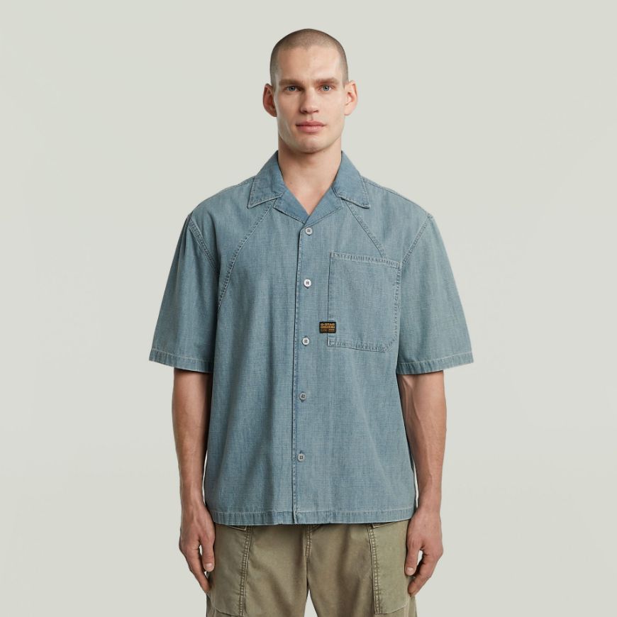 Снимка на G-STAR МЪЖКА РИЗА TRACK RELAXED SHIRT В СИНЬО