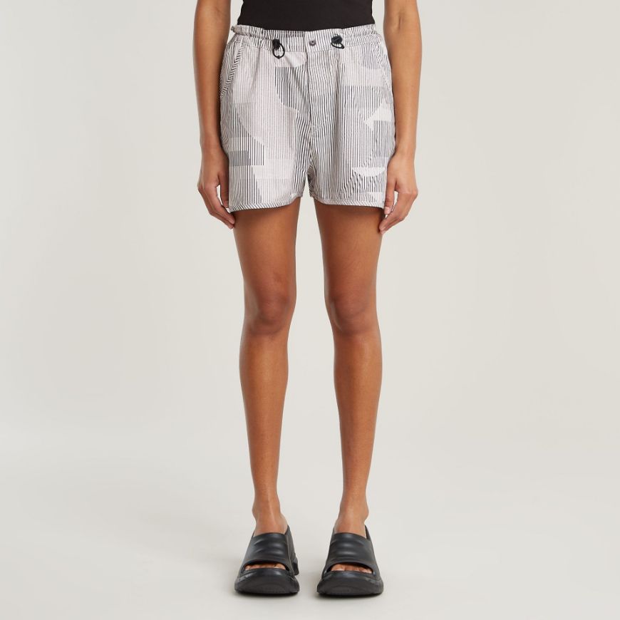 Picture of G-STAR WOMEN'S WOVEN RUNNING SHORTS IN MULTICOLOR
