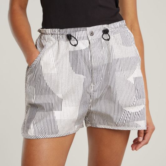 Picture of G-STAR WOMEN'S WOVEN RUNNING SHORTS IN MULTICOLOR