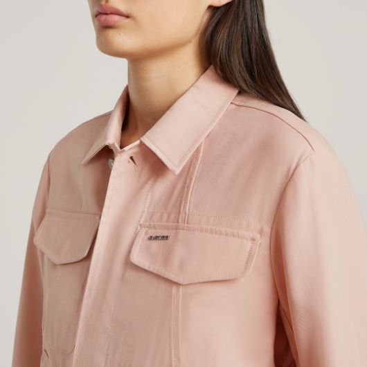 Снимка на G-STAR ДАМСКО ЯКЕ OFFICER JACKET 3.0 В РОЗОВО