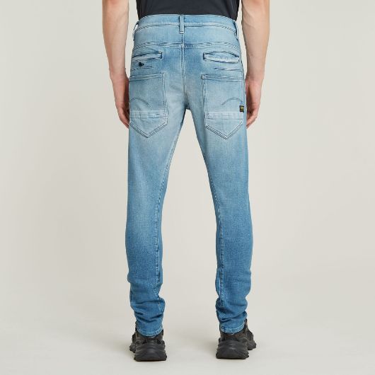 Picture of G-STAR MEN'S D-STAQ 3D SLIM JEANS IN BLUE 2