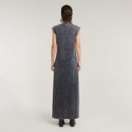 Снимка на G-STAR ДАМСКА OVERDYED MAXI TANK РОКЛЯ В СИВО 2