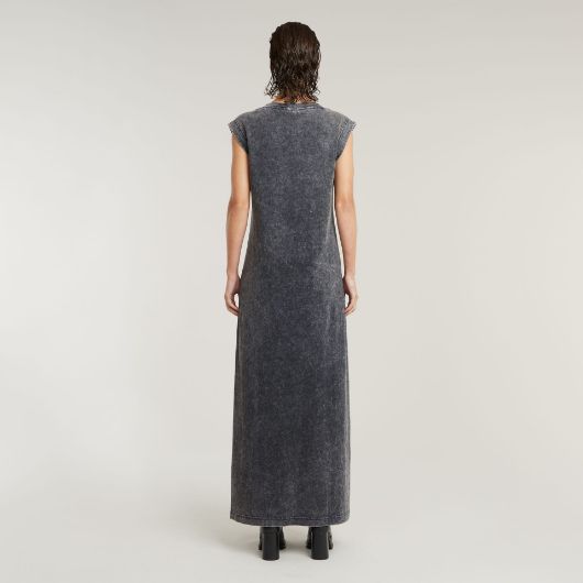 Снимка на G-STAR ДАМСКА OVERDYED MAXI TANK РОКЛЯ В СИВО 2