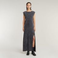 Снимка на G-STAR ДАМСКА OVERDYED MAXI TANK РОКЛЯ В СИВО 5