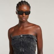 Picture of G-STAR WOMEN'S WASHED CORSET SWEATER IN GREY 3
