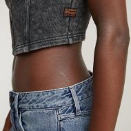 Picture of G-STAR WOMEN'S WASHED CORSET SWEATER IN GREY 4