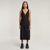 Picture of G-STAR WOMEN'S CARGO DRESS IN BLACK 1