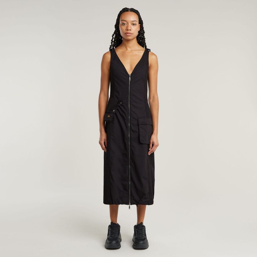 Picture of G-STAR WOMEN'S CARGO DRESS IN BLACK