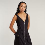 Picture of G-STAR WOMEN'S CARGO DRESS IN BLACK 3