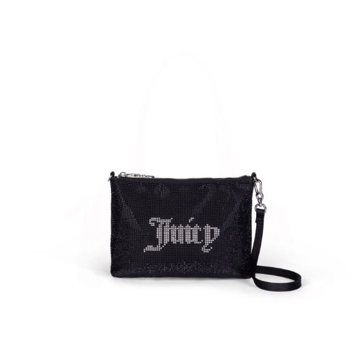 Picture of JUICY COUTURE WOMEN'S MIA FLAT POUCH IN BLACK 1