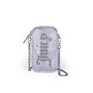 Picture of JUICY COUTURE WOMEN'S MIA PHONE CASE IN SILVER 1
