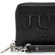 Picture of JUICY COUTURE WOMEN'S GABRIELLE ZIP WALLET WITH WRIST STRAP IN BLACK 4