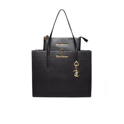 Picture of JUICY COUTURE WOMEN'S LILY LARGE SHOPPING BAG IN BLACK 3