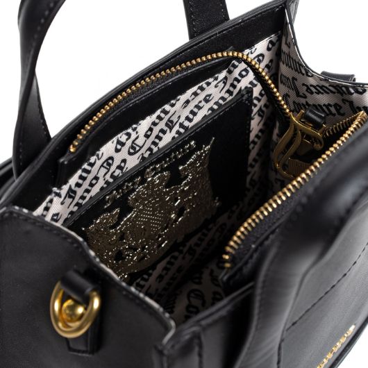 Picture of JUICY COUTURE WOMEN'S LILY SMALL DOUBLE HANDLE BAG IN  BLACK 3