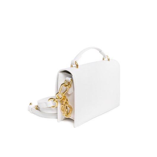 Picture of JUICY COUTURE WOMEN'S LILY CROSSBODY BAG WITH FLAP IN WHITE 2