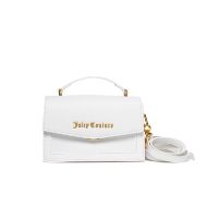 Picture of JUICY COUTURE WOMEN'S LILY CROSSBODY BAG WITH FLAP IN WHITE 1