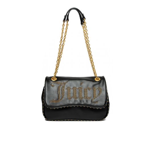 Picture of JUICY COUTURE WOMEN'S KIMBERLY CROSSBODY BAG WITH FLAP IN BLACK 1
