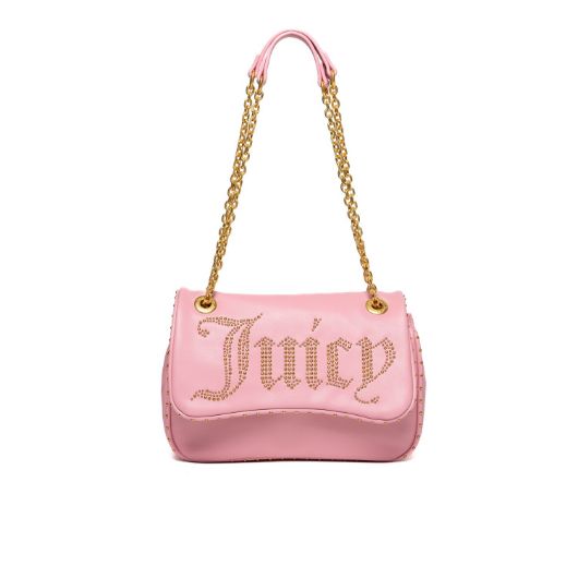 Picture of JUICY COUTURE WOMEN'S KIMBERLY CROSSBODY BAG WITH FLAP IN JUICY PINK 1