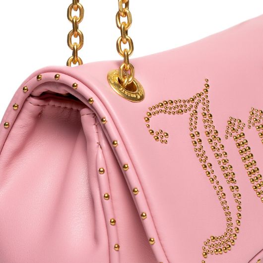 Picture of JUICY COUTURE WOMEN'S KIMBERLY CROSSBODY BAG WITH FLAP IN JUICY PINK 3