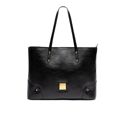 Picture of JUICY COUTURE WOMEN'S POPPY LARGE SHOPPING BAG IN BLACK 1