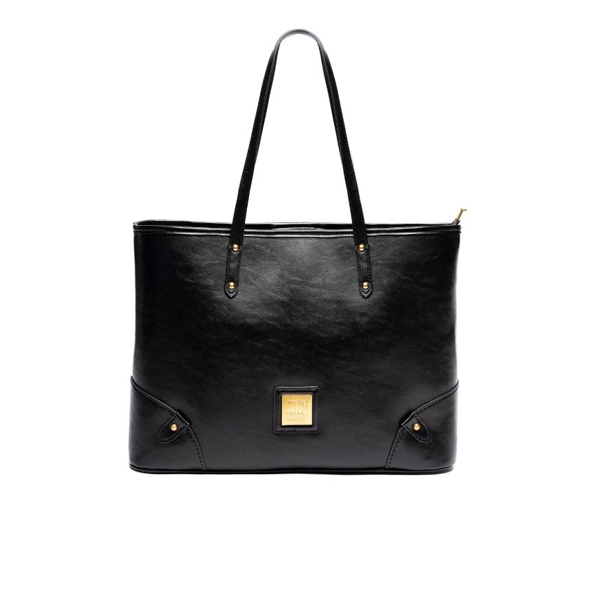 Picture of JUICY COUTURE WOMEN'S POPPY LARGE SHOPPING BAG IN BLACK