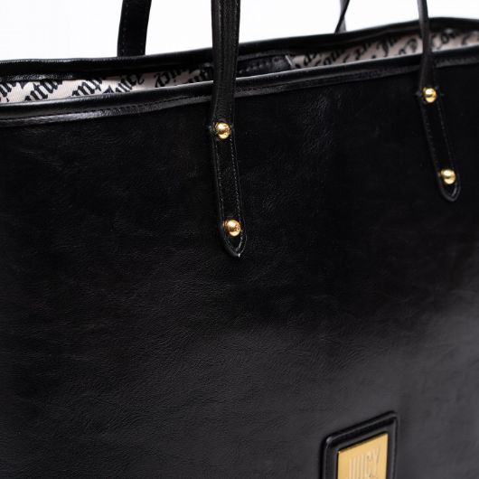 Picture of JUICY COUTURE WOMEN'S POPPY LARGE SHOPPING BAG IN BLACK 3