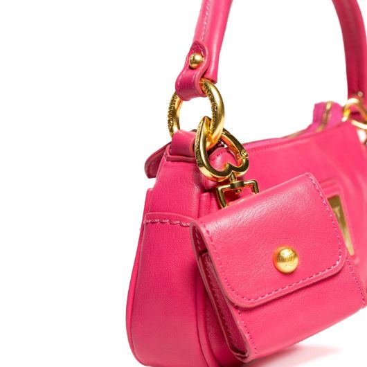 Picture of JUICY COUTURE WOMEN'S POPPY SMALL HOBO BAG IN RASBERRY SORBET 3