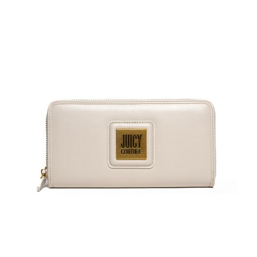 Picture of JUICY COUTURE WOMEN'S POPPY LARGE ZIP WALLET IN LIGHT STRING 1