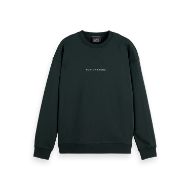 Снимка на SCOTCH&SODA MEN'S CORE - LOGO FRONT CHEST SWEATSHIRT IN DARK GREEN 1