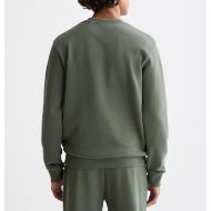 Picture of SCOTCH&SODA MEN'S SEASONAL CORE - REGULAR FIT LOGO SWEATSHIRT IN DARK GREEN 5