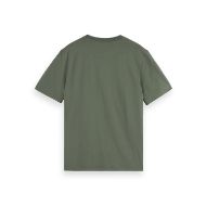 Снимка на SCOTCH&SODA MEN'S SEASONAL CORE - REGULAR FIT LOGO T-SHIRT IN DARK GREEN 2